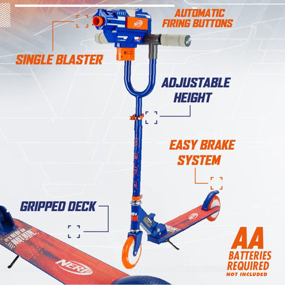 NERF Blaster Scooters - 2 Wheels - Blue