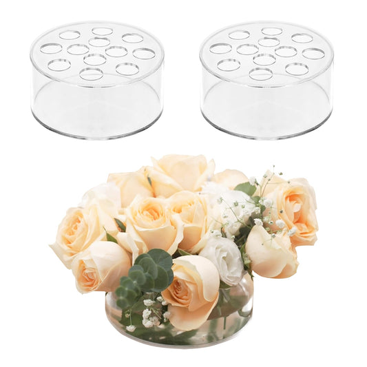 3 PCS Acrylic Floral Vases Centerpieces for Tables