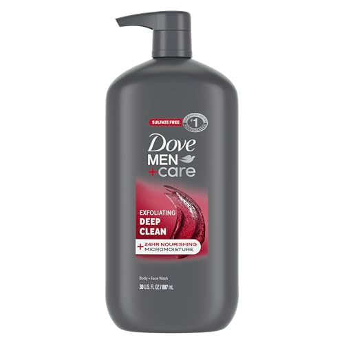 30 oz Dove Men+Care Exfoliating Body and Face Wash