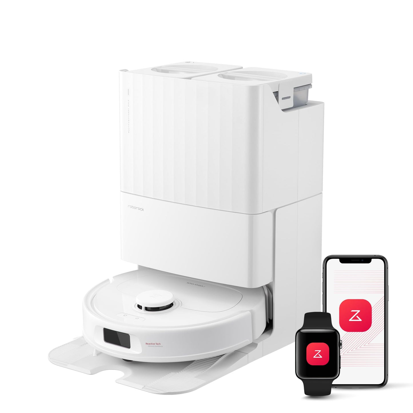 Roborock S Robot Vacuum and Mop with Self-Drying
