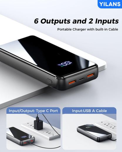 Portable 42800mAh Fast Charging Power Bank