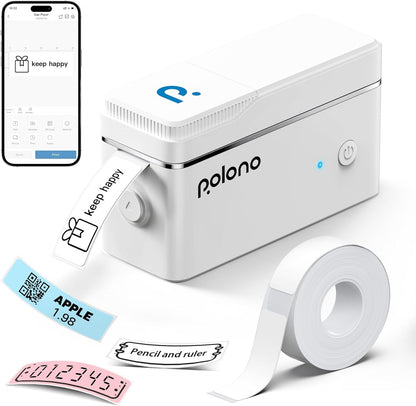 POLONO Portable Bluetooth Label Maker for Organizing