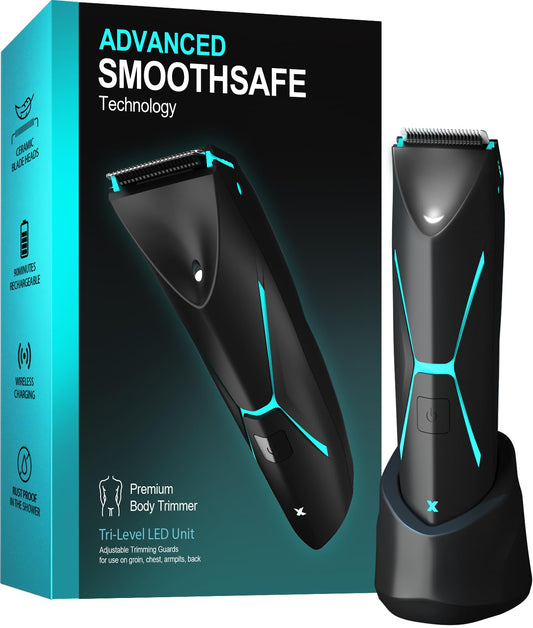 Waterproof Electric Body Hair Trimmer for Men