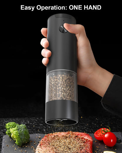 COKUNST Electric Salt and Pepper Grinder Set