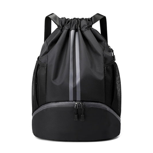 Drawstring Swim Backpack with Shoe Compartment