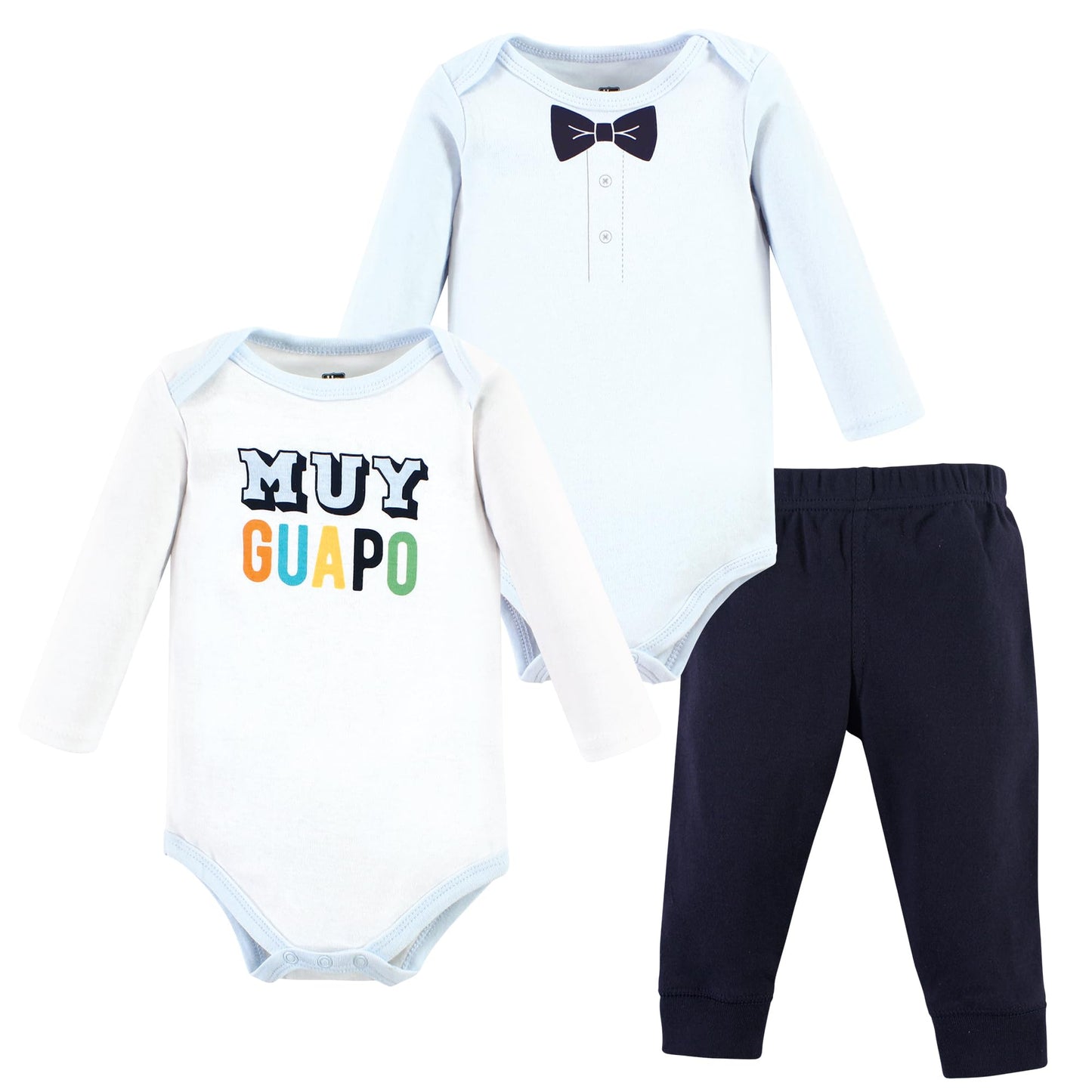 Hudson Baby Long Sleeve Bodysuit and Pant Set