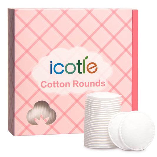 210 Pack ICOTLE Lint-Free Makeup Remover Pads