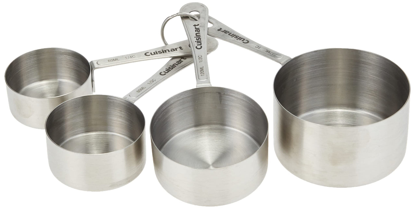 Cuisinart 4-Piece Stainless Steel Measuring Cups Set