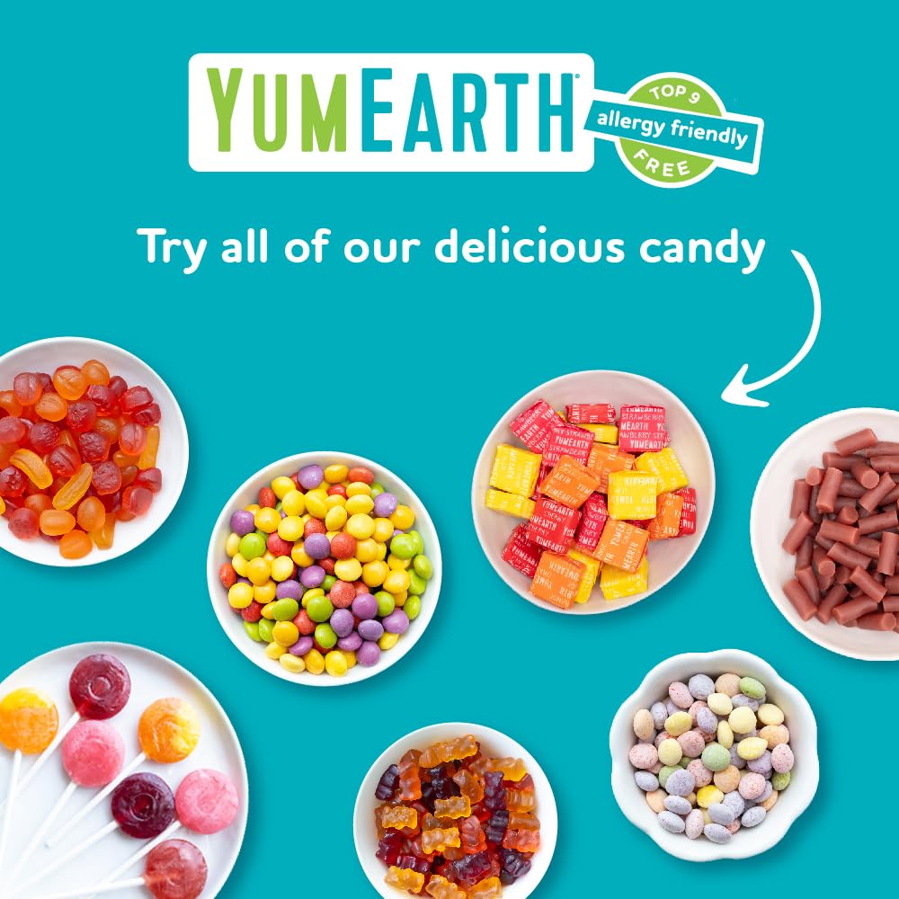 YumEarth Organic Chewy Candy Snacks - 15 Pack