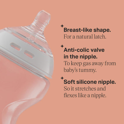 2 Pack Tommee Tippee Anti-Colic Baby Bottles