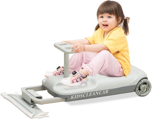 12V Kids Ride-On Gokart with Mop & Battery