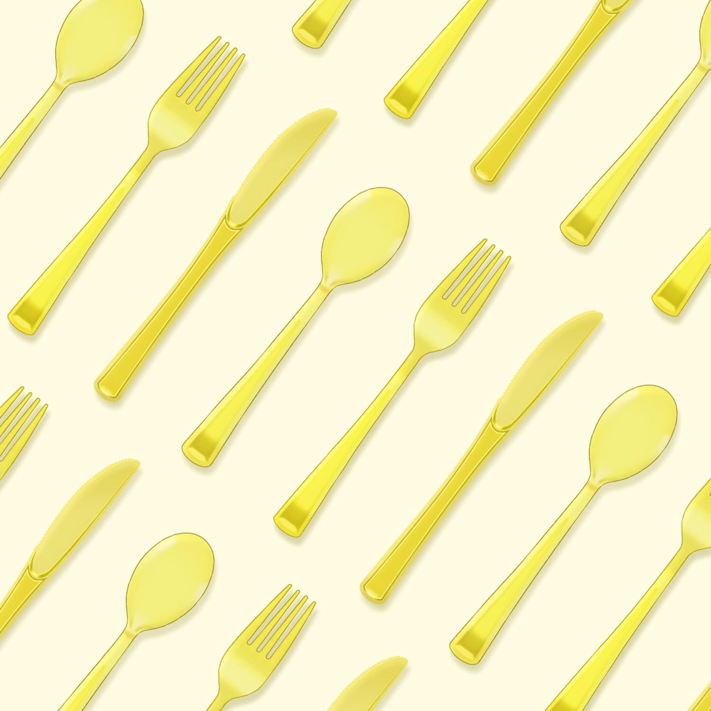150 Pack Heavy Duty Disposable Cutlery Set