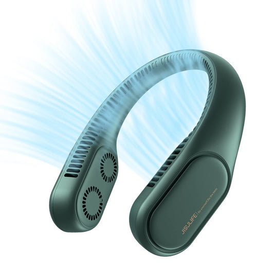 JISULIFE Bladeless Neck Fan, Portable & Rechargeable