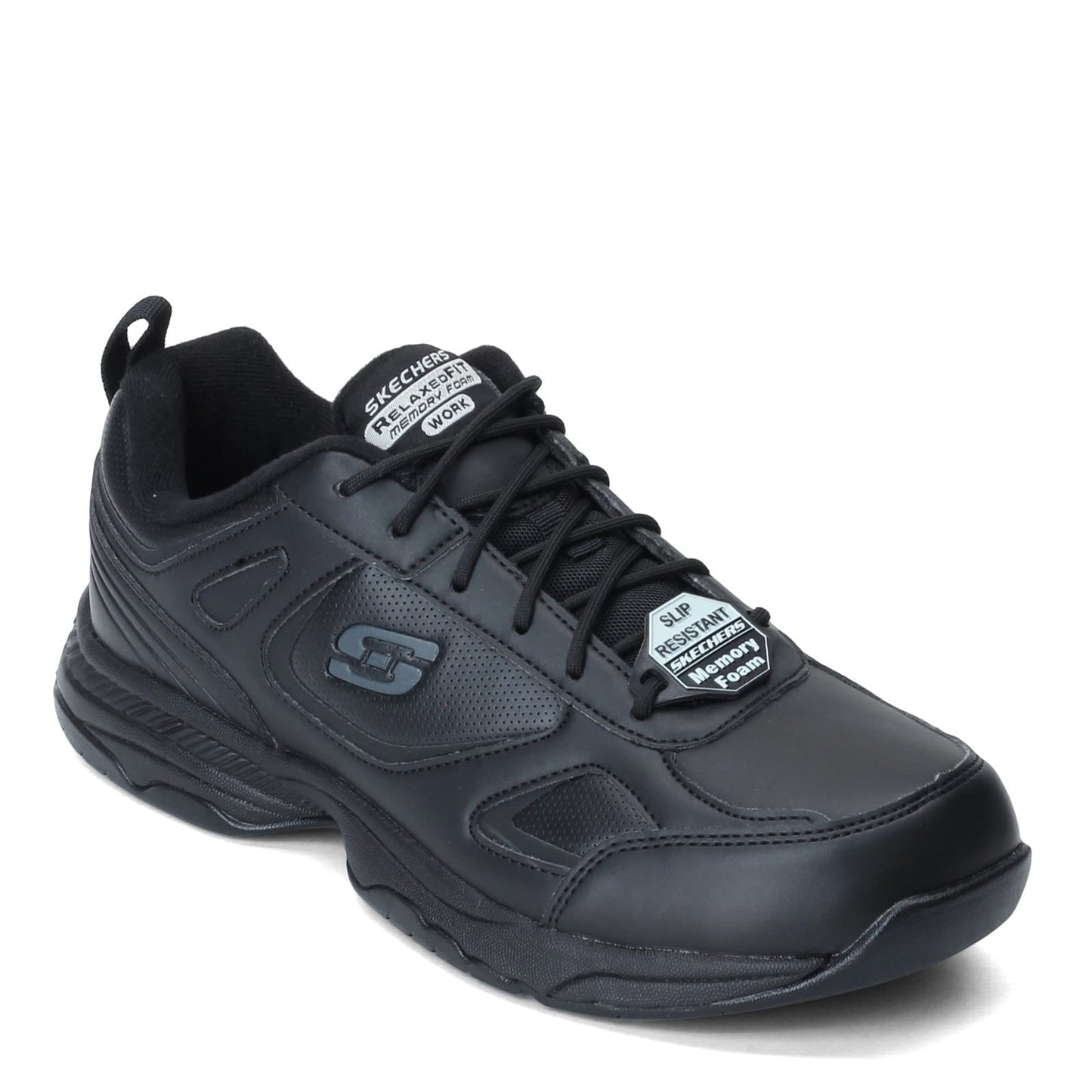 Skechers Men's Black Dighton Work Shoes