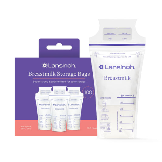 Lansinoh 100 Count Breastmilk Storage Bags