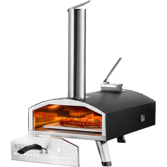 VEVOR Portable Wood Fired Pizza Oven for Outdoors