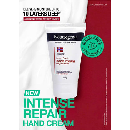 Neutrogena Fragrance-Free Hand Cream, 2 Ounce