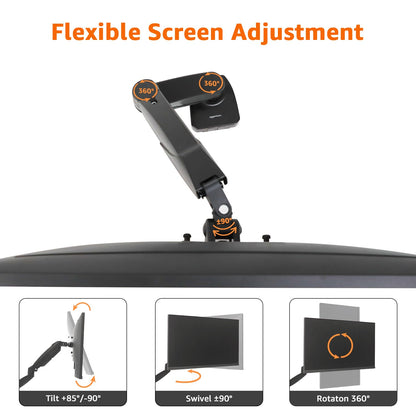 Adjustable Monitor Arm for 27" Displays