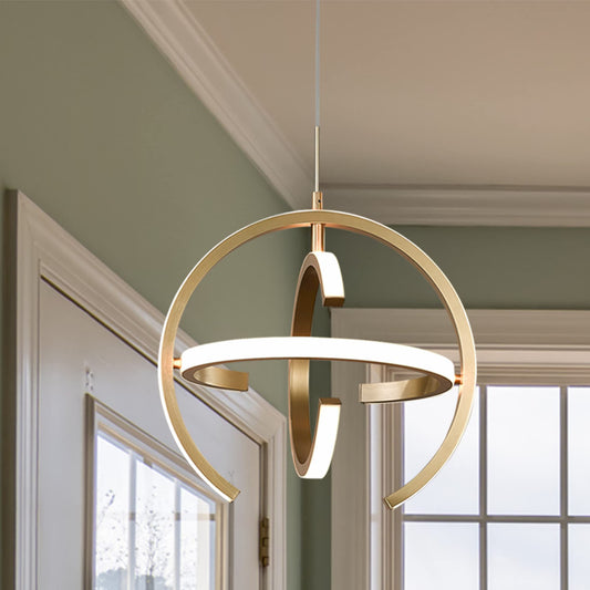 Kinglong Dimmable Gold LED Pendant Light Fixture