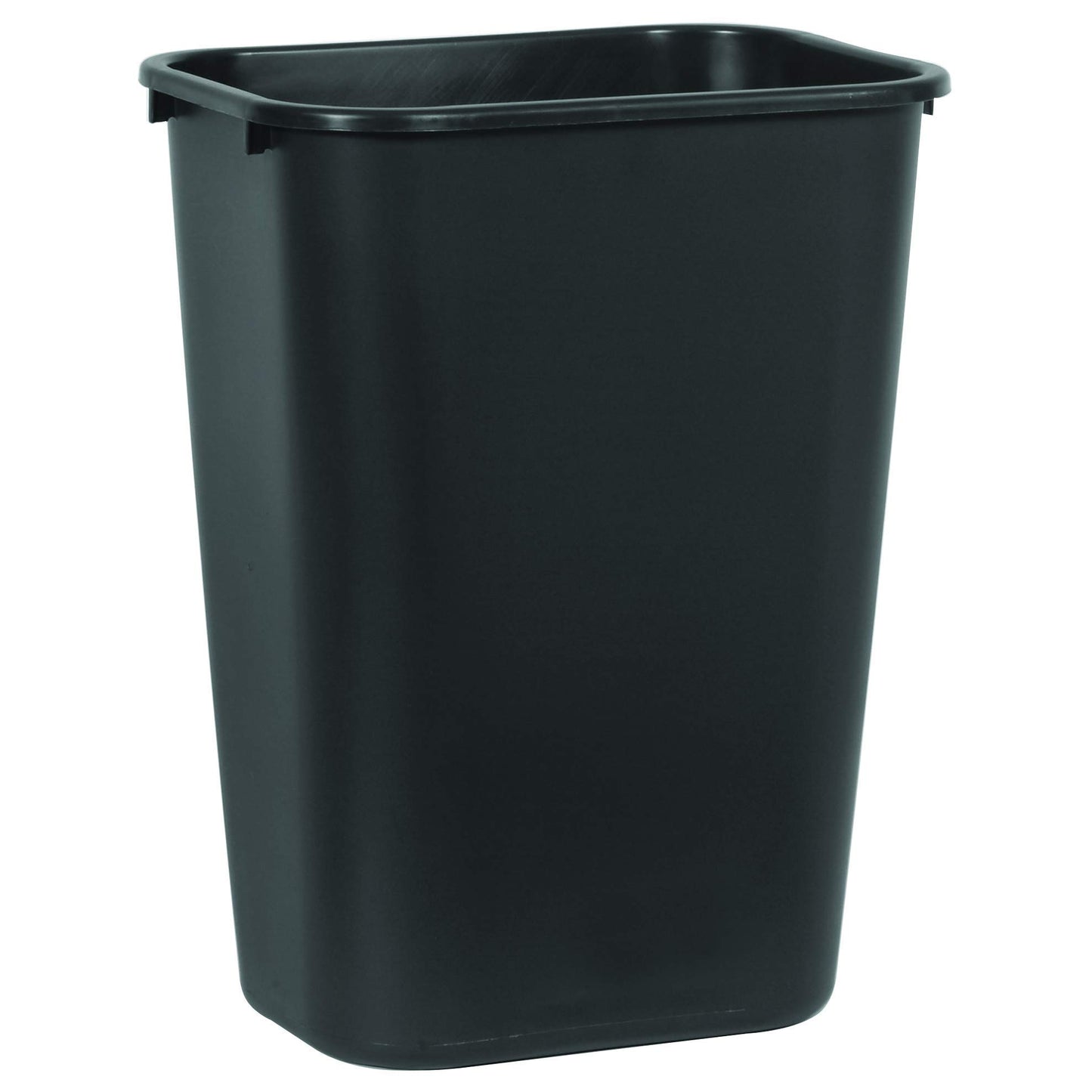 Rubbermaid 41QT Stackable Trash Can, Black