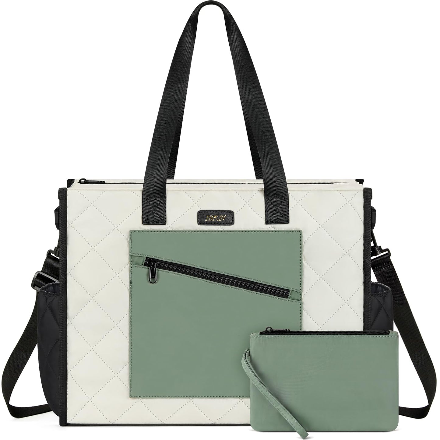 IBFUN Travel Tote Bag for Women Utility Work Tote Laptop Bag