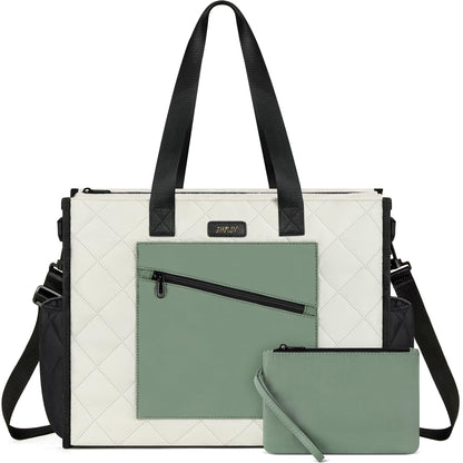 IBFUN Travel Tote Bag for Women Utility Work Tote Laptop Bag