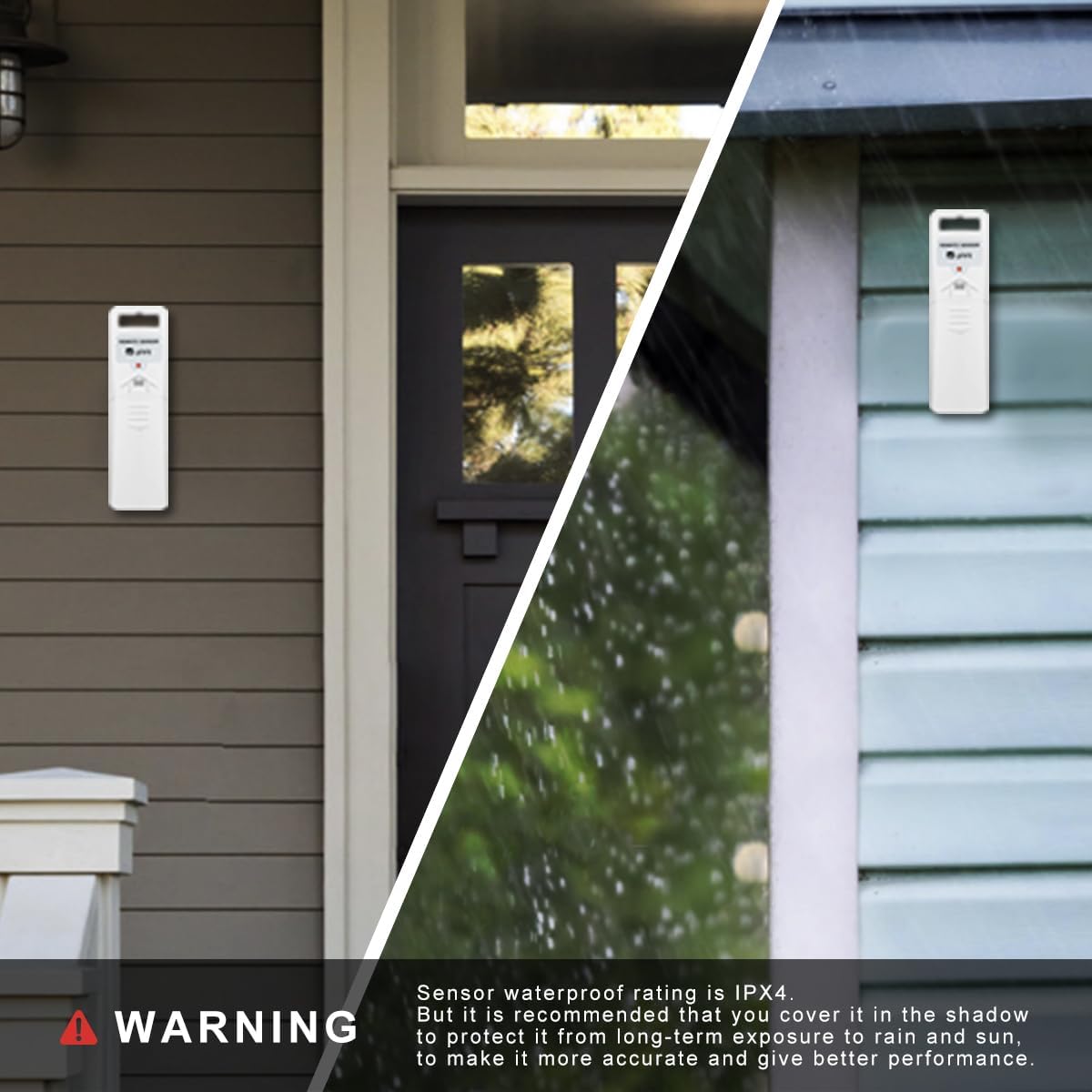 Wireless Weather Station with 330ft Range Sensor