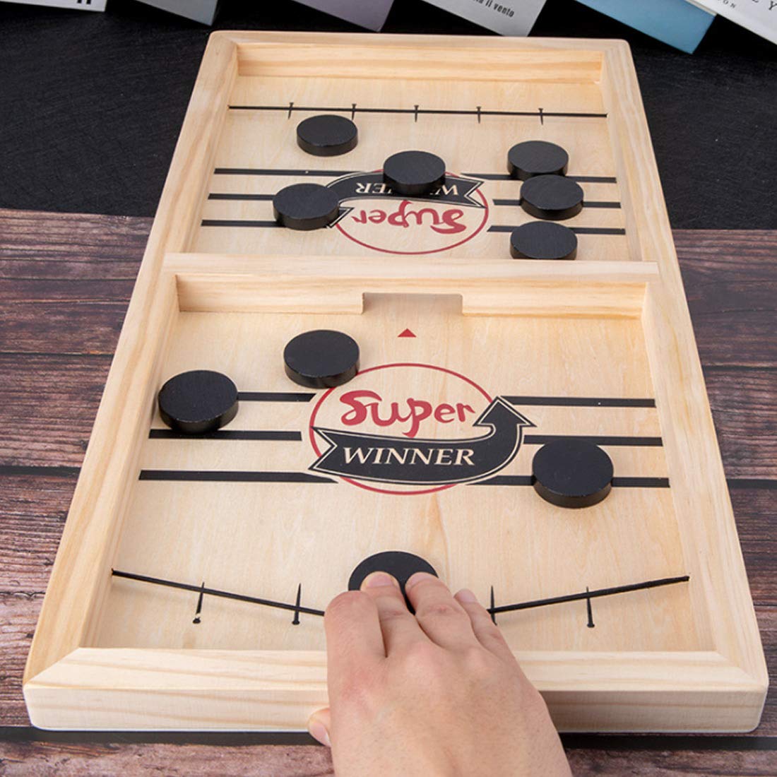Fast Sling Puck Game for Kids and Adults