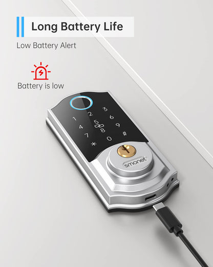 Smart Keyless Entry Door Lock Set by SMONET