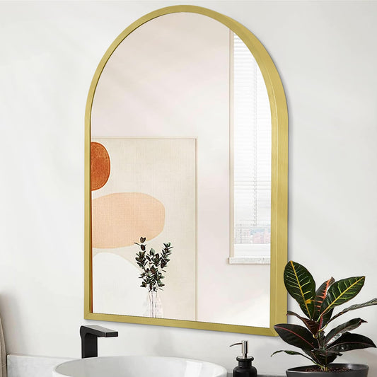 Arched Wall Mirror for Bathroom and Bedroom