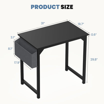 Compact 32-Inch DUMOS Office Desk for Home