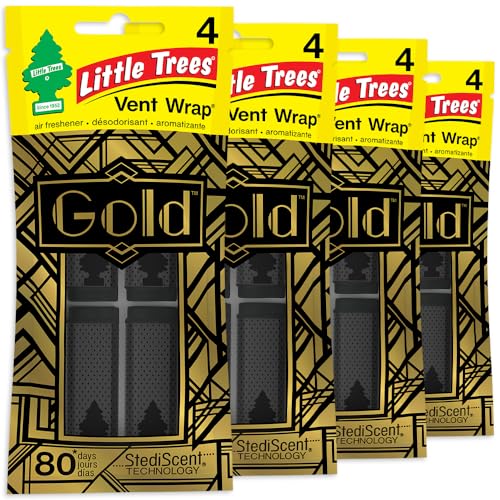 16 Pack LITTLE TREES Vent Wrap Car Air Fresheners