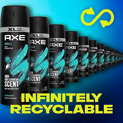 AXE Apollo Deodorant Spray, 48H Odor Protection