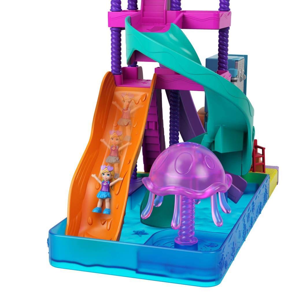Polly Pocket Water Park Playset with Micro Dolls