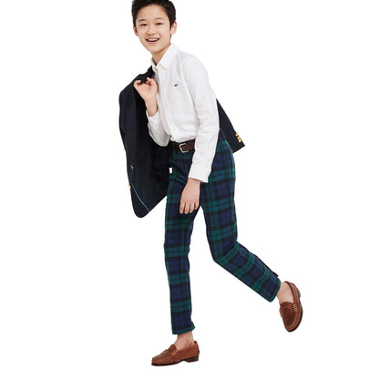 Boy's Long Sleeve Oxford Whale Shirt by vineyard vines