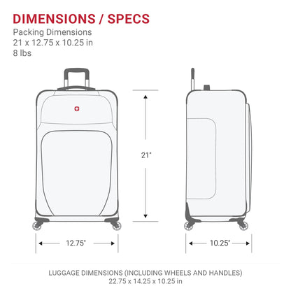 SwissGear 21-Inch Expandable Carry-On Luggage