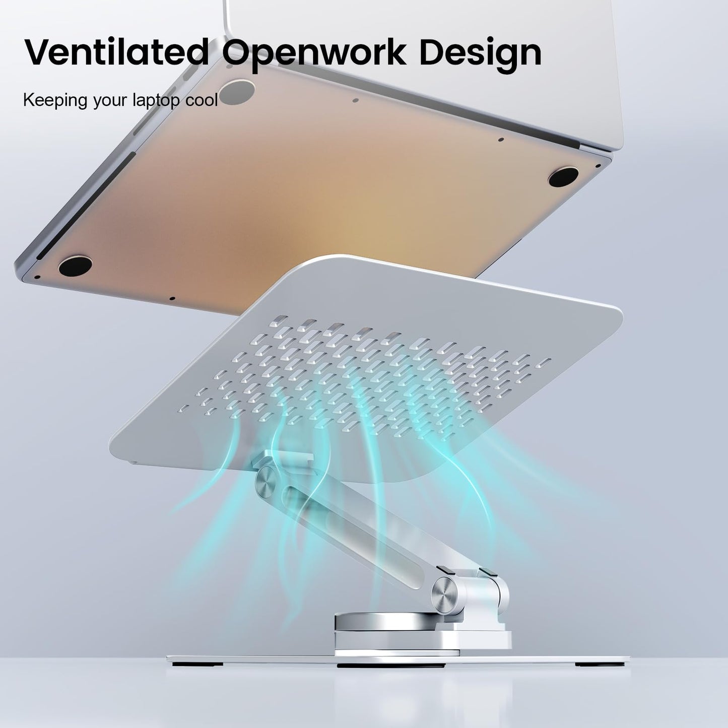 Acer Adjustable Laptop Stand with 360 Swivel Base
