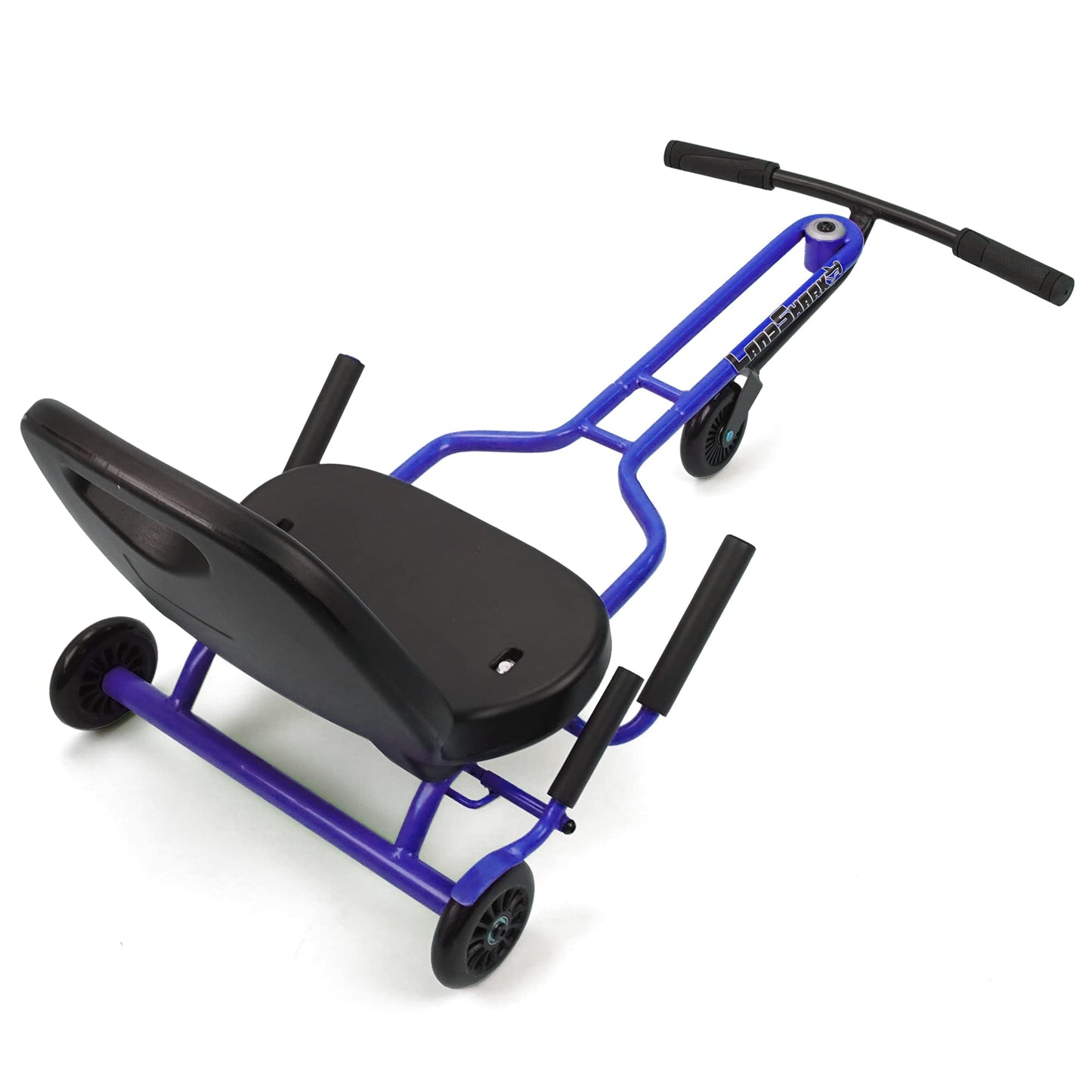 509 Crew Landshark Ride-On: Blue - Kids 509 Crew Ride-On Lets You Create Forward Driving Kinetic Energy with Push & Pull Leg Action, Side to Side & Forward Direction, Ages 5+, Large