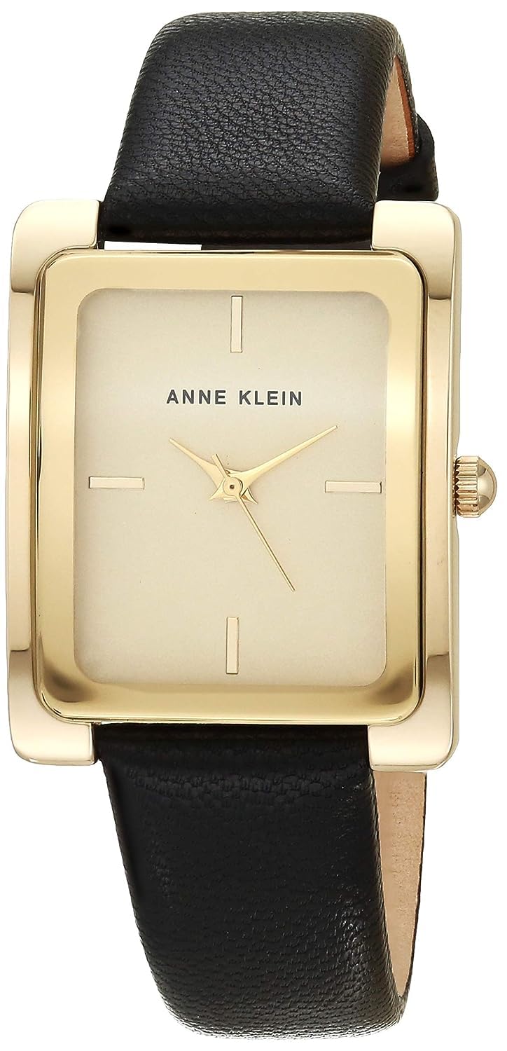 Anne Klein Women's Leather Strap Watch AK/2706