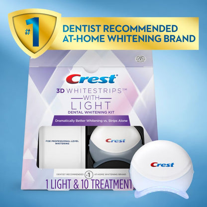 Crest 3D Whitestrips Teeth Whitening Kit - 20 Strips