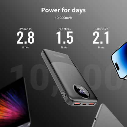 10000mAh Fast Charging Power Bank for Phones