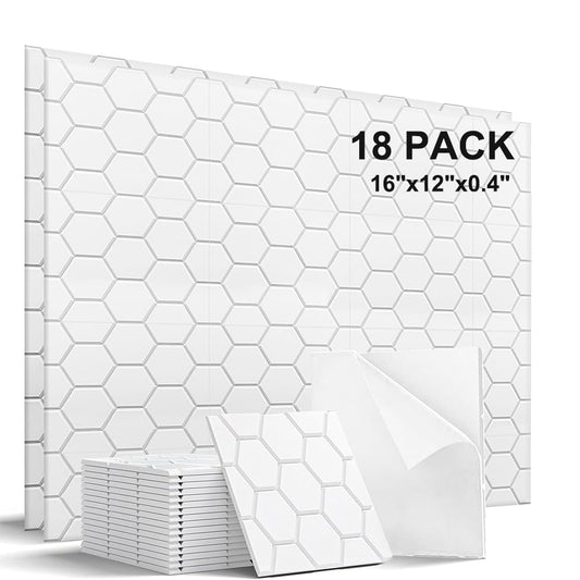 18 Pack Soundproof Foam Wall Panels