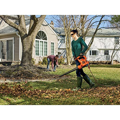 BLACK+DECKER 3-in-1 Leaf Blower Vacuum Mulcher