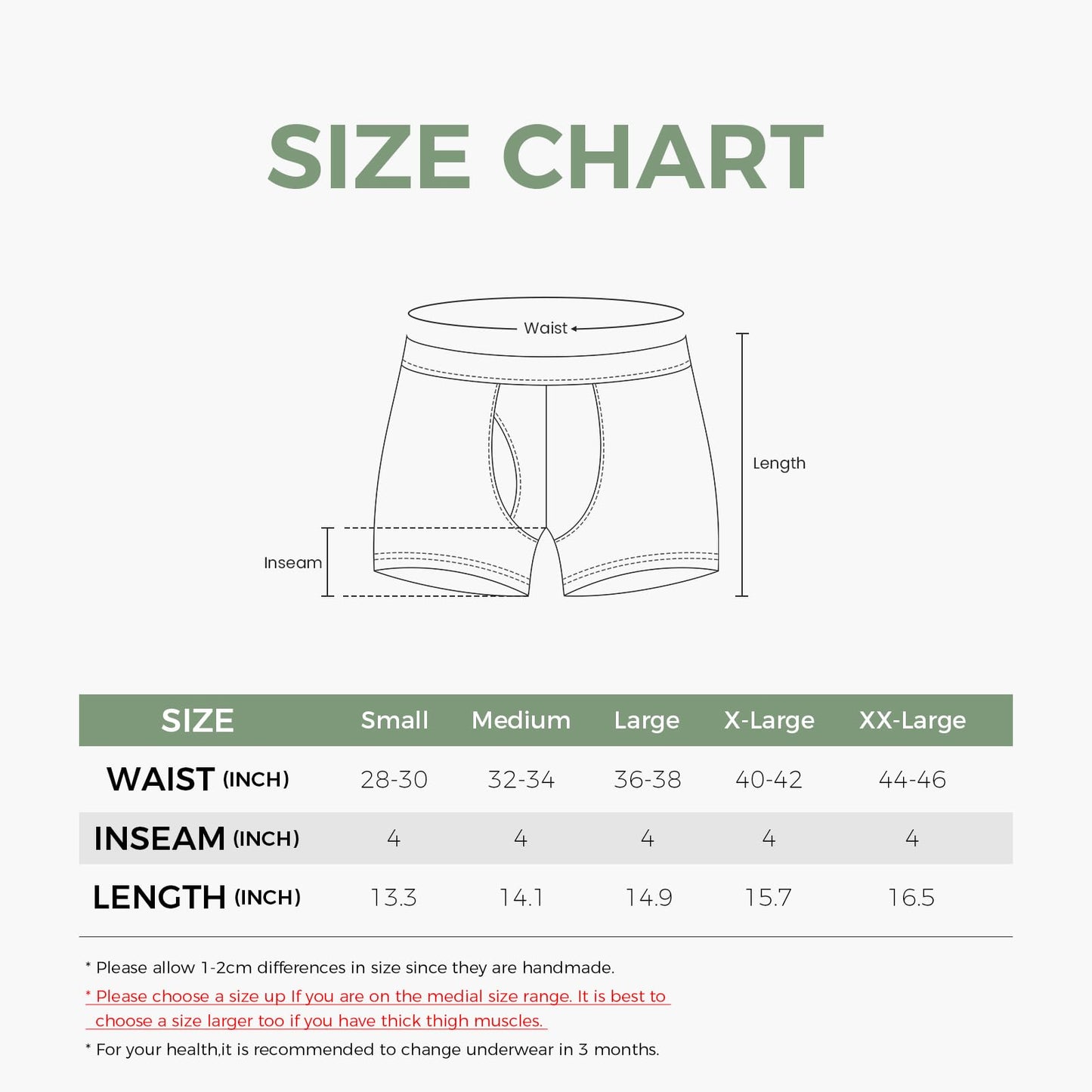 Natural Feelings Mens Underwear Bamboo Viscose Boxer Briefs Comfy Breathable Underwear for Men with Open Fly 5-Pack M