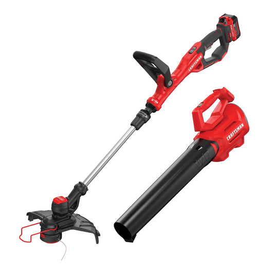 CRAFTSMAN 20V MAX Trimmer and Blower Combo Kit