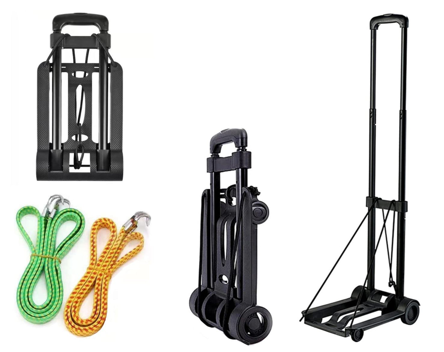 Lightweight Folding Luggage Cart with Wheels