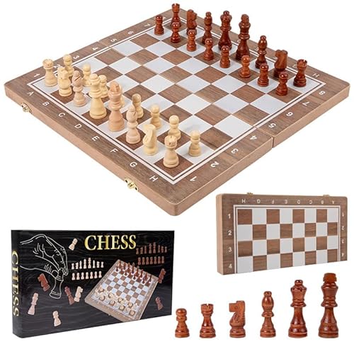Classic Handcrafted Chess Set for Adults and Travel