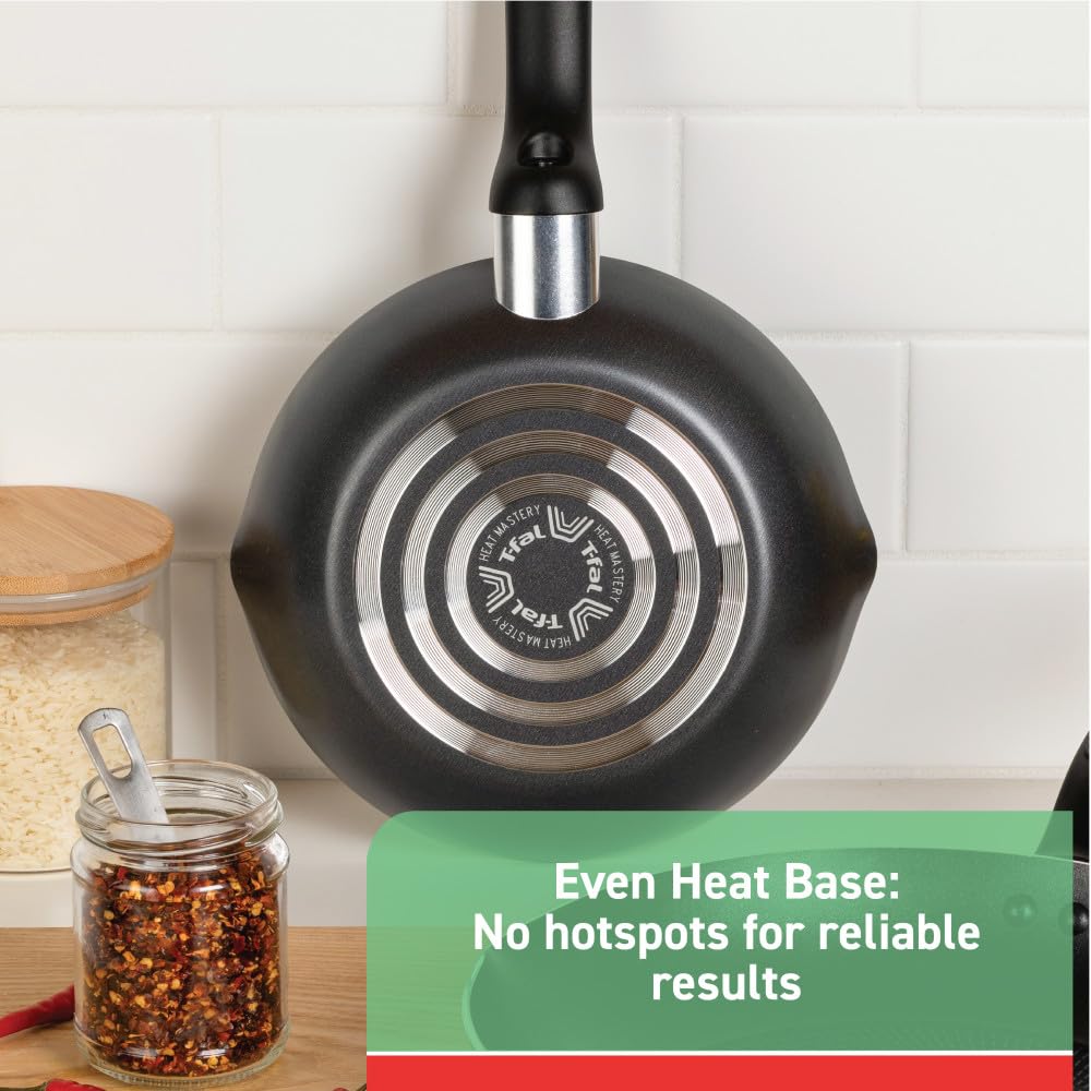 T-fal Specialty Nonstick Stockpot 12 Quart Oven Safe 350F Cookware, Pots and Pans, Dishwasher Safe Black