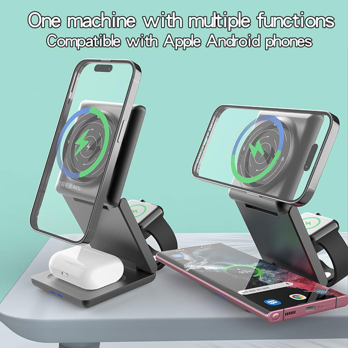 3 in 1 Magnetic Wireless Charger for Apple Devices