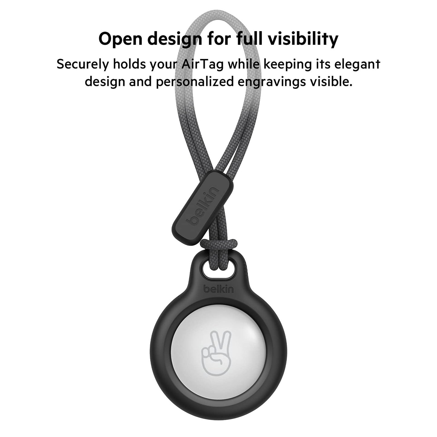 Belkin Airtag Keychain Holder with Strap